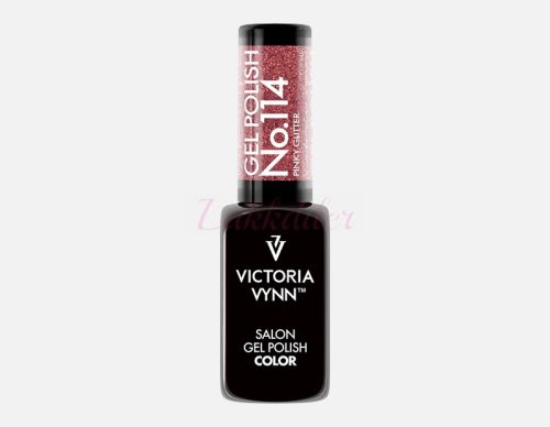  114 Pinky Glitter VICTORIA VYNN GEL POLISH