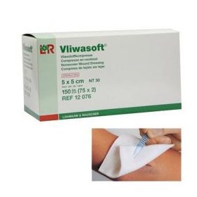 Vliwasoft 5 x 5cm sebfedő lap (2 db lap/csomag)