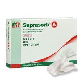 Suprasorb A alginát kötszer steril 5 x 5 cm 1db