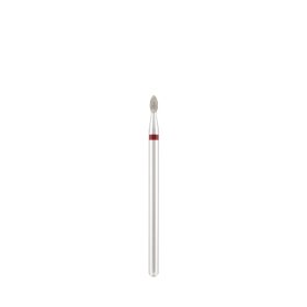   Divinity Gyémánt csiszolófej "drop" piros L- 5,0 mm, 2,1 mm DBS-254R.021