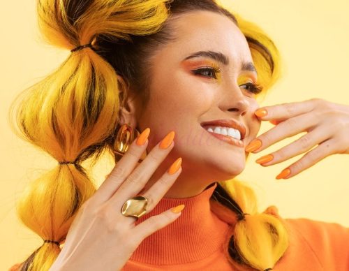  308 Orange Denki VICTORIA VYNN GEL POLISH