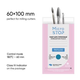 Microstop Sterilizáló-kraft tasakok 60x100mm
