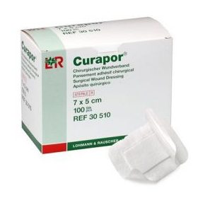 Curapor 7 x 5 cm szigetkötszer