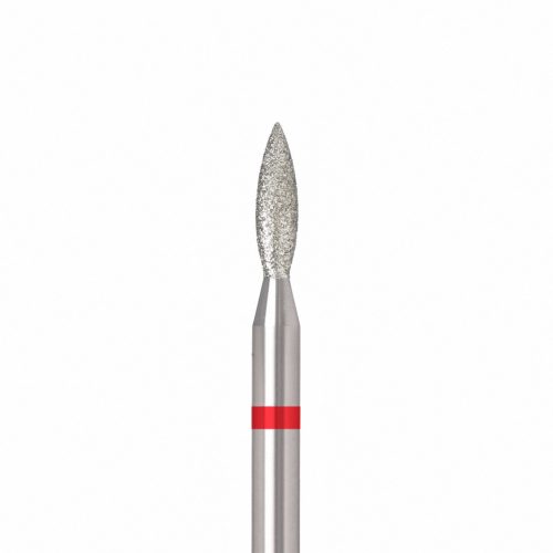 ÜLKA Gyémánt csiszolófej "flame" red 2,3 mm / 8 mm F238-F