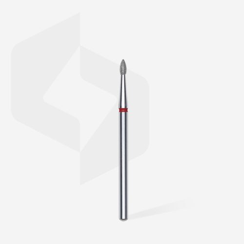 Staleks Gyémánt csiszolófej - "bud" piros - FA60R018/4