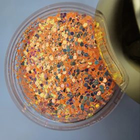 Disco Glitter - Peach