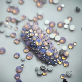 Strasszkő Pink Opal MIX