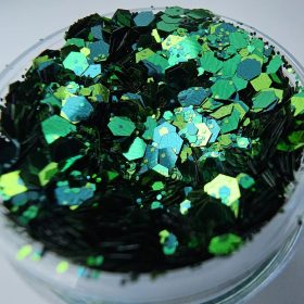 Mix Glitter - Pine green