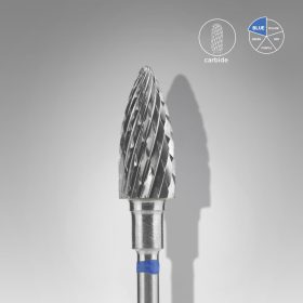   Staleks Karbid csiszolófej - “pine cone” kék - FT110B060/14