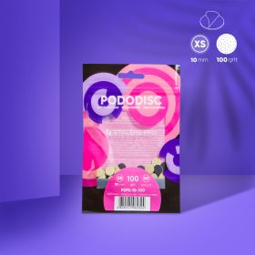 Staleks Pro csiszolópapírok Pododisc XS PDF-10-100 fekete