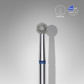   Staleks Gyémánt csiszolófej - "golyó" kék 4mm - FA01B040