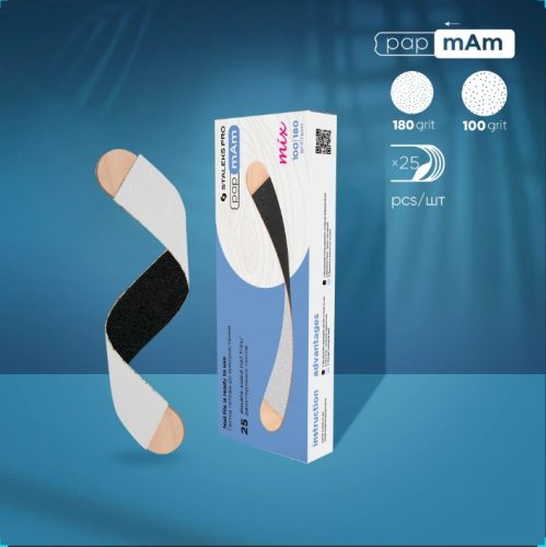 Staleks papmAm Mix eldobható reszelő 25 db DWCEMix-22-100/180