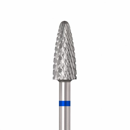 ÜLKA Keményfém csiszolófej "corn" blue 5 mm / 13 mm C513-M