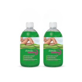   Alveola Waxing Nyugtató zselé világoszöld gyantázás után 2x300ml