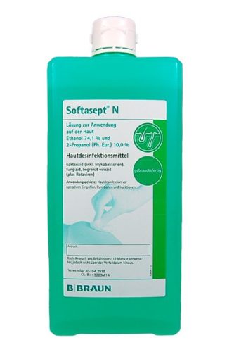 B BRAUN SOFTASEPT N BŐRFERTŐTLENÍTŐ 1000ML