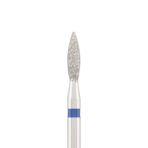 Divinity Gyémánt csiszolófej "flame" sharp kék L- 10,0 mm, 2,3 mm DBS-243B.023.SH