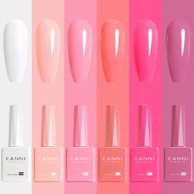   CANNI Hema Free Gél Lakk szett 6x9ml Blush Bliss Bouquet 2311