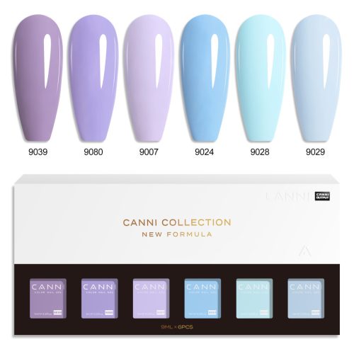 CANNI Hema Free Gél Lakk szett 6x9ml 2340