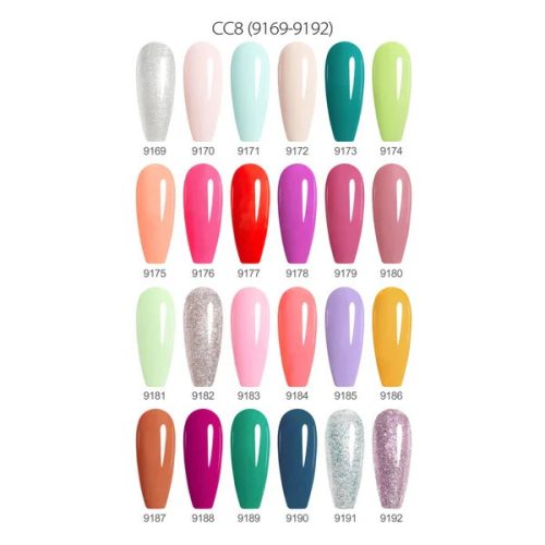 Canni Hema Free Gél Lakk szett CC8 (24 darabos)