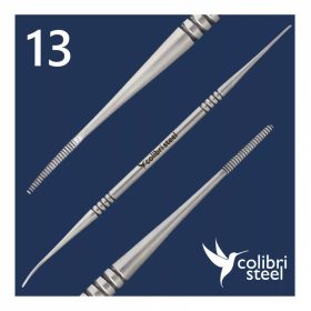 Kétvégű körömszélreszelő 14 cm COLIBRI 13