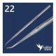 Mikroreszelő körömszélhez COLIBRI 22