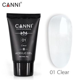 CANNI Akril PolyGel 45g 01  Clear