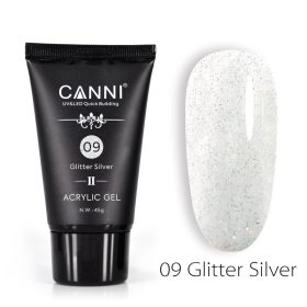 CANNI Akril PolyGel 45g 09 Glitter Silver