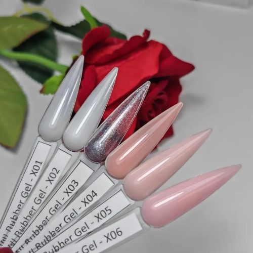 CANNI HEMA FREE Rubber Base Gel szett - 6x9 ml - R1