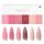 CANNI HEMA FREE Rubber Base Gel szett - 6x9 ml - R2