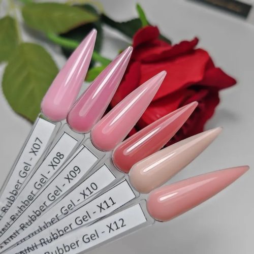 CANNI HEMA FREE Rubber Base Gel szett - 6x9 ml - R2