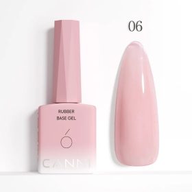 CANNI HEMA FREE Rubber Base Gel - 9 ml - X06 Rose
