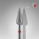 Staleks Gyémánt csiszolófej - "pointed pear" piros - FA100R050/12