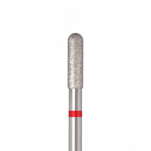 ÜLKA Gyémánt csiszolófej "rounded cylinder" red 3 mm / 10 mm C310-F