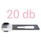 Medihalter szike #10 FIRST BLADES 20db