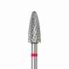 ÜLKA Keményfém csiszolófej "corn" red 5 mm / 13 mm C513-F