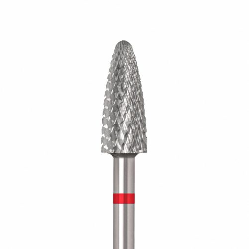 ÜLKA Keményfém csiszolófej "corn" red 5 mm / 13 mm C513-F