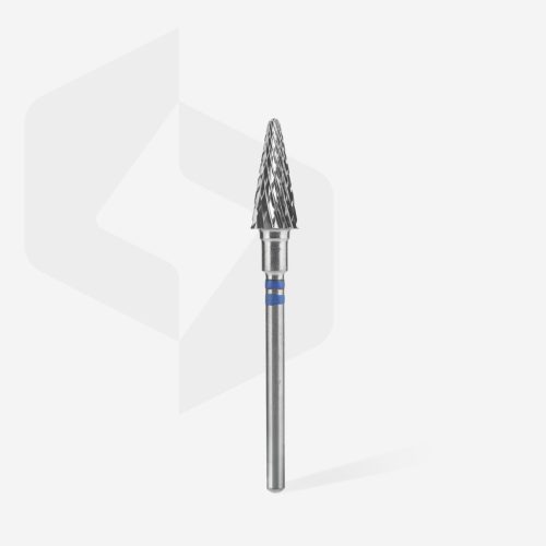 Staleks Karbid csiszolófej balkezeseknek - “cone” kék - FT73B060/14
