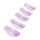 Long Lashes öntapadós kagyló formájú szilikon pad szett – 5 pár