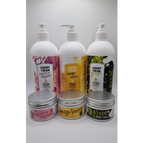   Luxury Nails Kéz és testápolókrém Szőlős 500 ml Pumpás