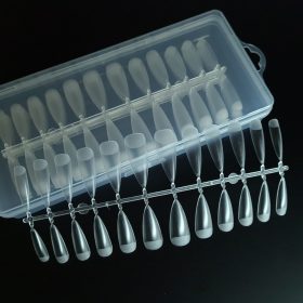 Luxury Nails #4 Full Coverage Gel Tip Mandula XL