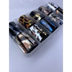 Luxury Nails Tranfer Állat Mintás
