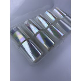 Luxury Nails Transfer Ezüst