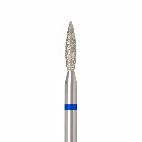 ÜLKA Gyémánt csiszolófej "flame" blue 2,1 mm / 10 mm F2110-M