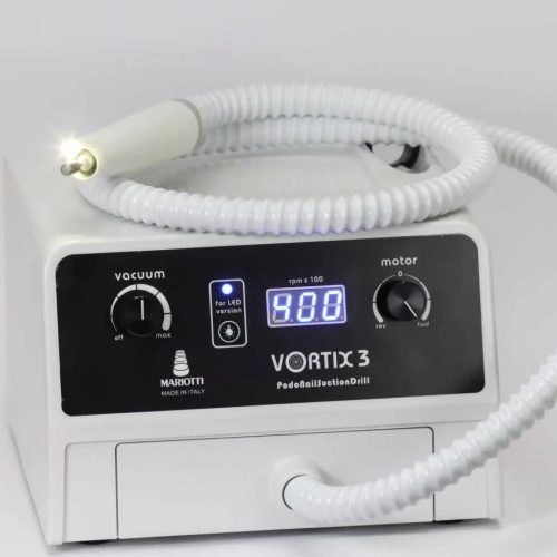 Porelszívós pedikűrgép,  MARIOTTI VORTIX 3 LED  - csak rendelésre 3 hétes beszállítás