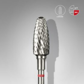   Staleks Karbid csiszolófej - "corn" piros - FT90R060/14