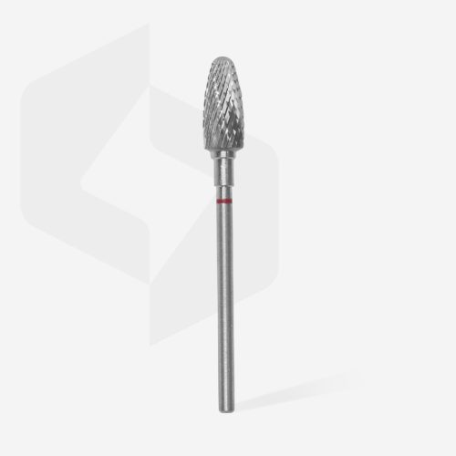 Staleks Karbid csiszolófej - "corn" piros - FT90R060/14