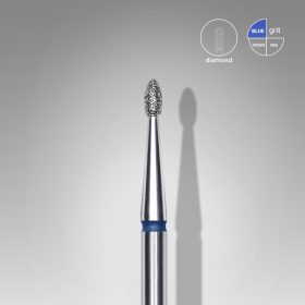   Staleks Gyémánt csiszolófej - "bud" kék 1,6 mm/3,4 mm - FA50B016/3.4