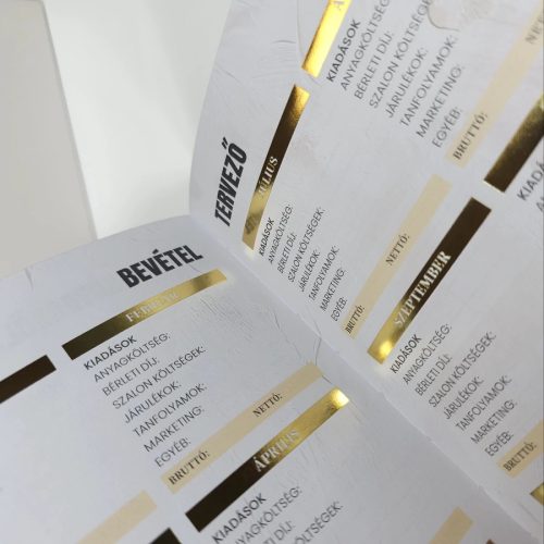 2026 Naptár szett Nailvana 2026 Planner – A körmösök és szolgáltatók luxus naptára