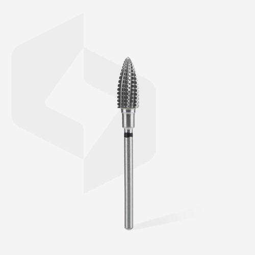 Staleks Karbid csiszolófej - “pine cone” fekete hard - FT110H060/14