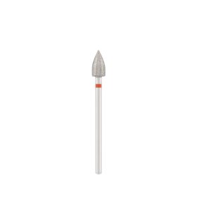   Divinity Gyémánt csiszolófej "magic bullet" piros L- 10,0 mm, 5,0 mm DBC-250R.050